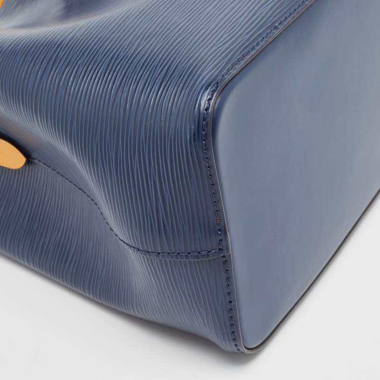 Pre Owned Louis Vuitton Indigo/Safran Epi Leather NeoNoe BB Bag