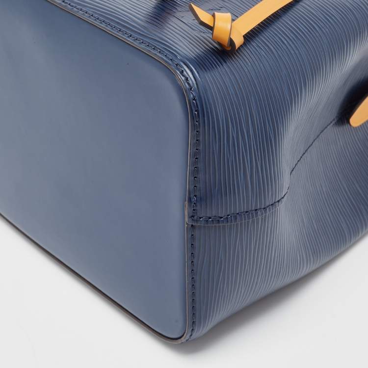 Pre Owned Louis Vuitton Indigo/Safran Epi Leather NeoNoe BB Bag