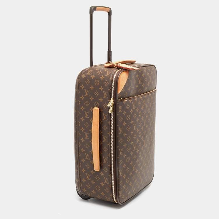 Pre Owned Louis Vuitton Monogram Canvas Pegase Legere 50 Luggage
