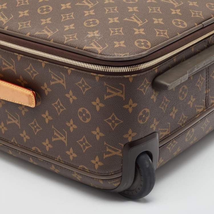 Pre Owned Louis Vuitton Monogram Canvas Pegase Legere 50 Luggage