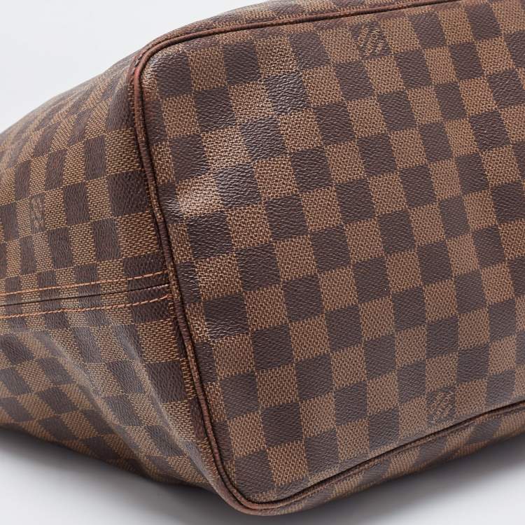 Pre Owned Louis Vuitton Damier Ebene Canvas Neverfull GM Bag