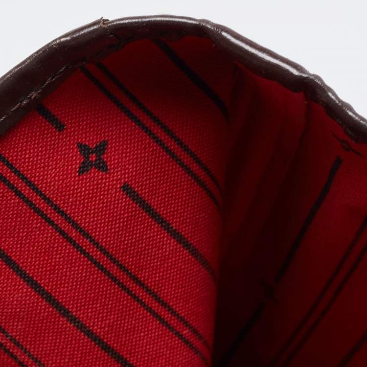 Pre Owned Louis Vuitton Damier Ebene Canvas Neverfull GM Bag