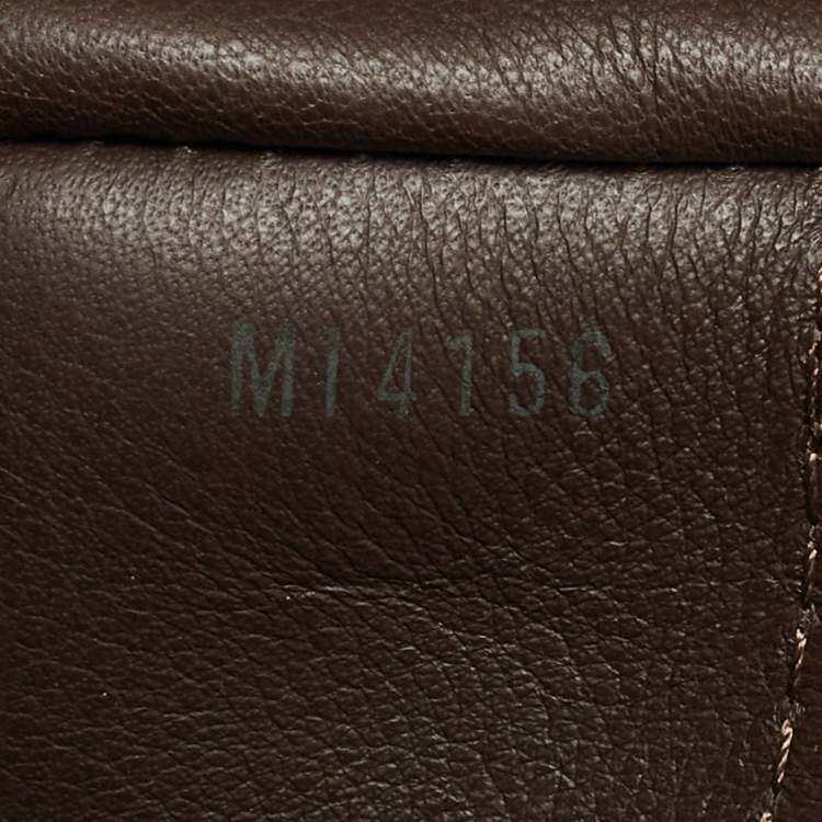 Pre Owned Louis Vuitton Beige Leather Capucines MM Bag