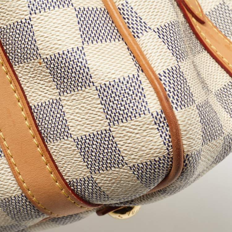 Pre Owned Louis Vuitton Damier Azur Canvas Stresa GM Bag