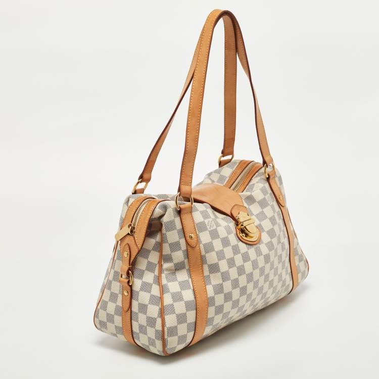 Pre Owned Louis Vuitton Damier Azur Canvas Stresa GM Bag