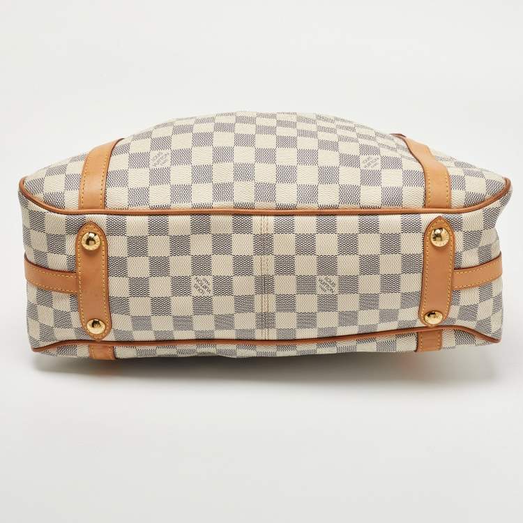 Pre Owned Louis Vuitton Damier Azur Canvas Stresa GM Bag