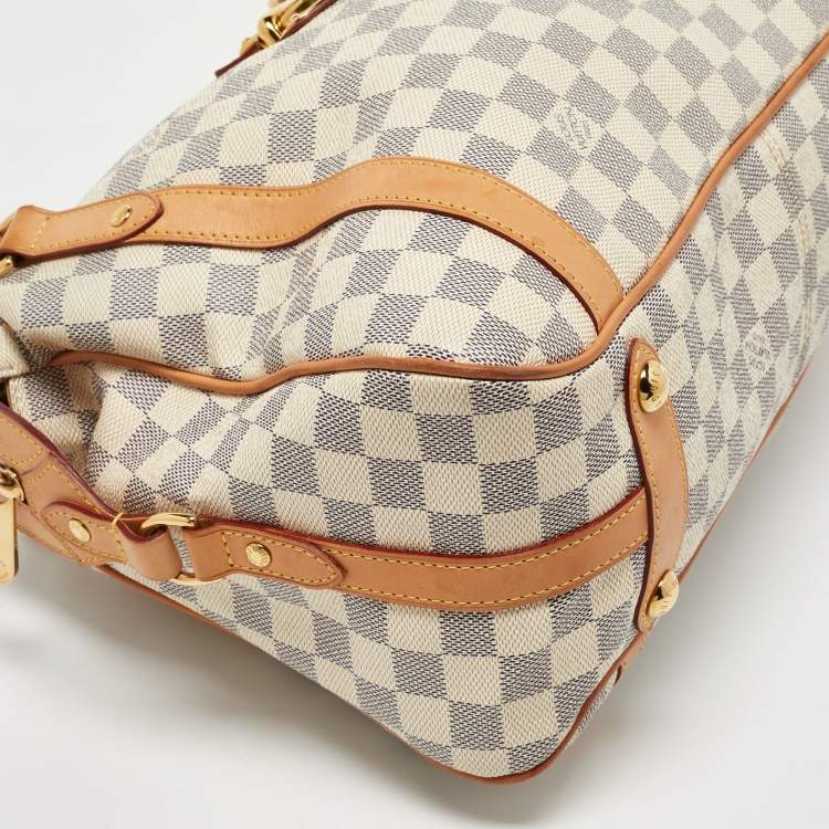 Pre Owned Louis Vuitton Damier Azur Canvas Stresa GM Bag