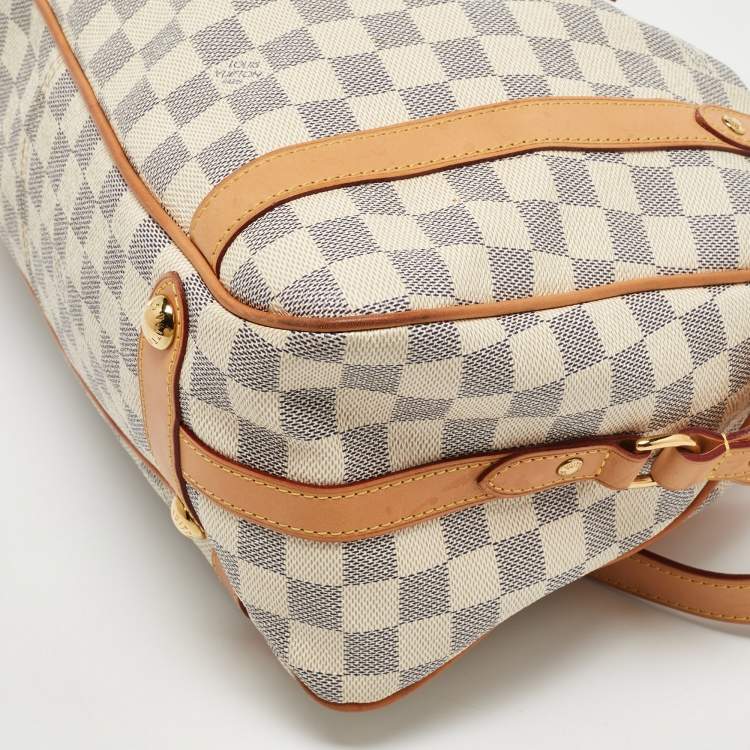 Pre Owned Louis Vuitton Damier Azur Canvas Stresa GM Bag