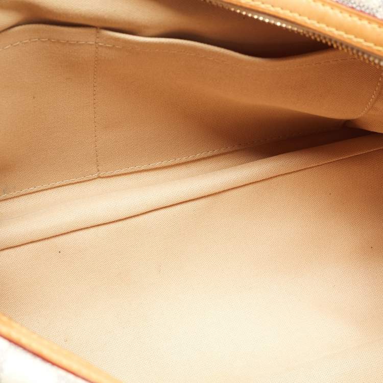 Pre Owned Louis Vuitton Damier Azur Canvas Stresa GM Bag