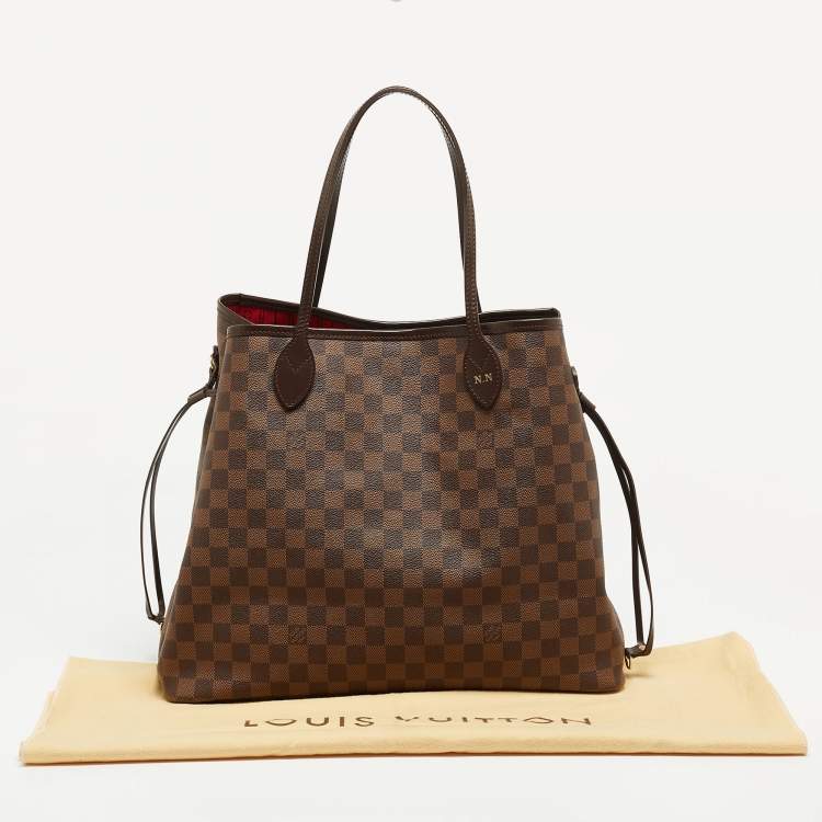 Pre Owned Louis Vuitton Damier Ebene Canvas Neverfull GM Bag