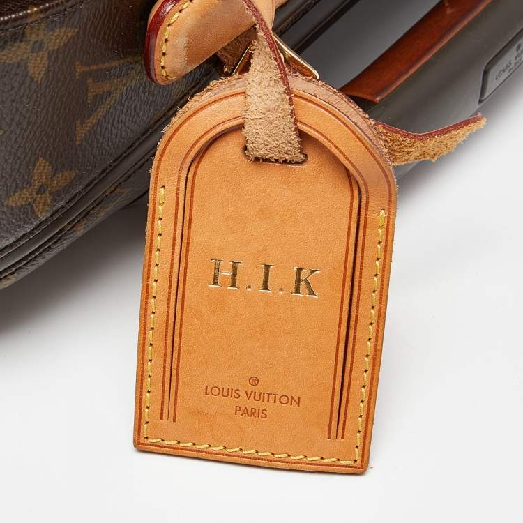 Pre Owned Louis Vuitton Monogram Canvas Zephyr 55 Rolling Suitcase