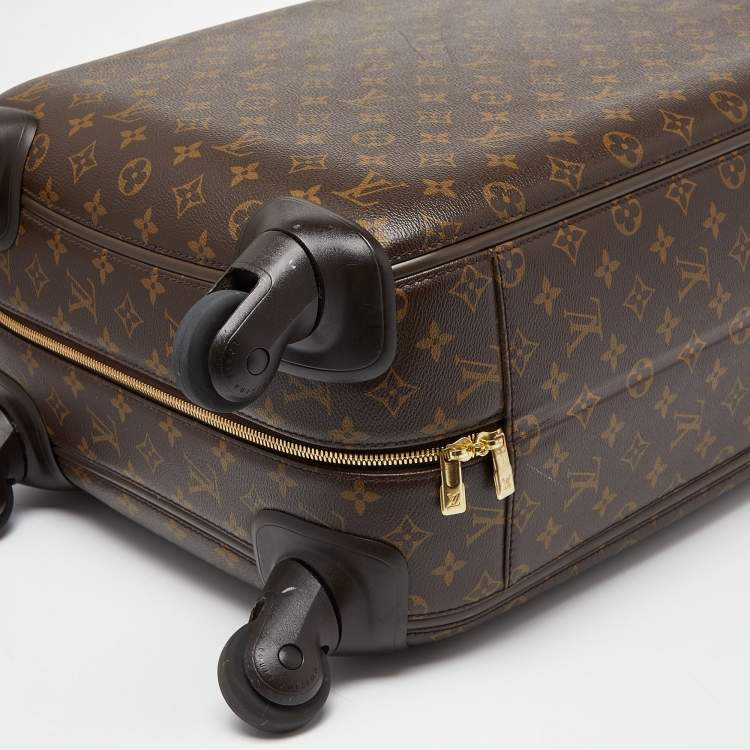 Pre Owned Louis Vuitton Monogram Canvas Zephyr 55 Rolling Suitcase