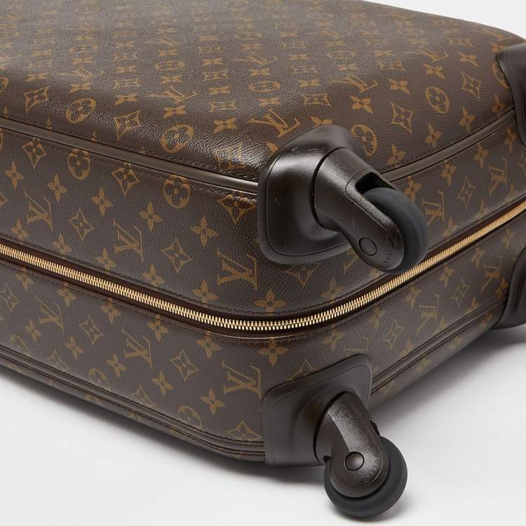 Pre Owned Louis Vuitton Monogram Canvas Zephyr 55 Rolling Suitcase