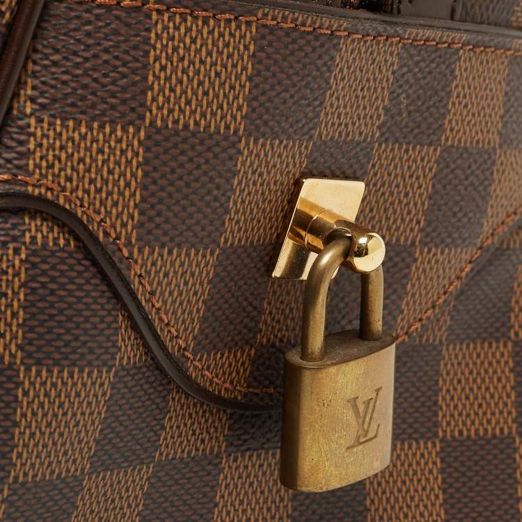 Pre Owned Louis Vuitton Damier Ebene Canvas Duomo Bag