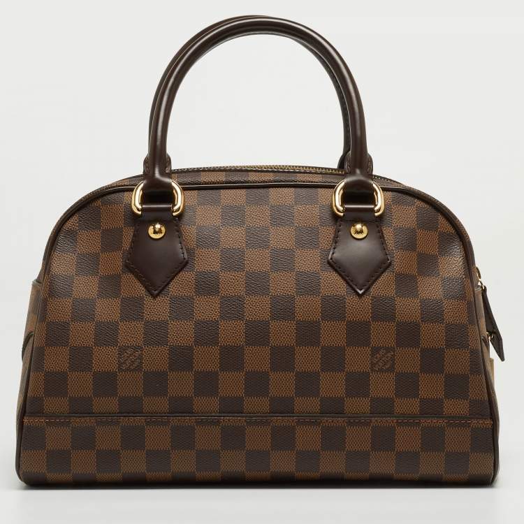 Pre Owned Louis Vuitton Damier Ebene Canvas Duomo Bag