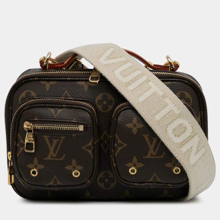 Louis Vuitton Utility Crossbody Bag Monogram Brown