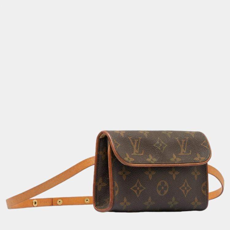 Louis Vuitton Pochette Florentine Monogram Canvas Belt Bag on SALE