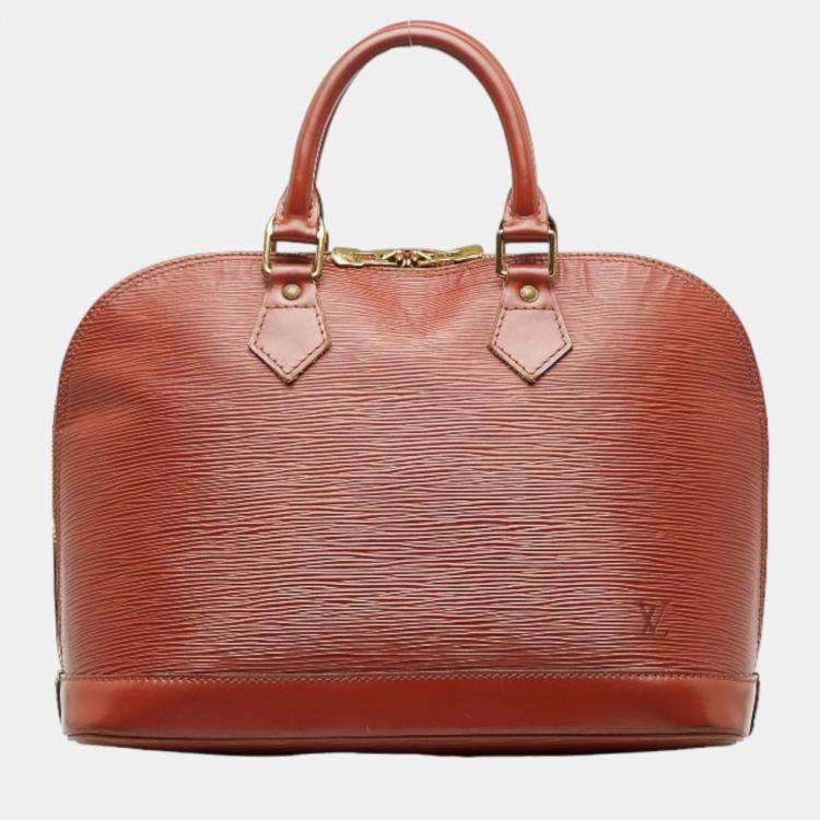 Alma BB Bag - Luxury Epi Leather Brown