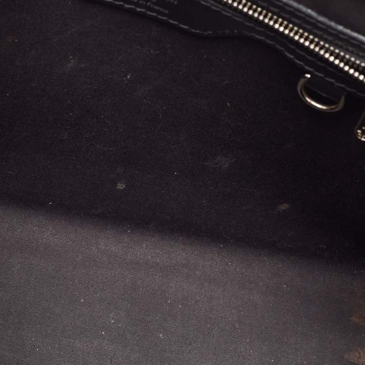 Pre Owned Louis Vuitton Black Epi Leather Brea MM Bag