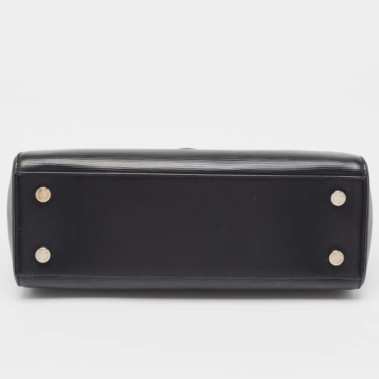 Pre Owned Louis Vuitton Black Epi Leather Brea MM Bag