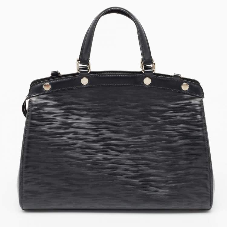 Pre Owned Louis Vuitton Black Epi Leather Brea MM Bag