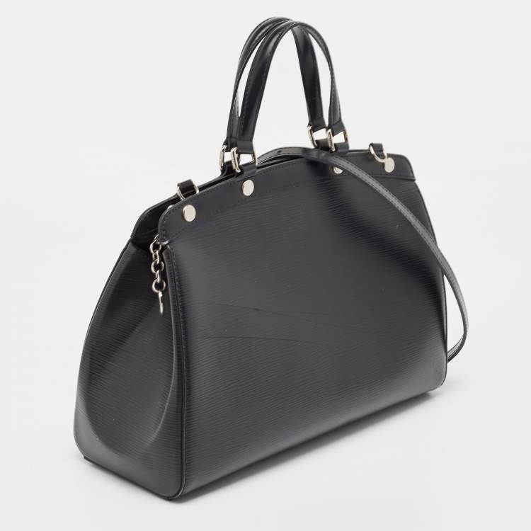 Pre Owned Louis Vuitton Black Epi Leather Brea MM Bag