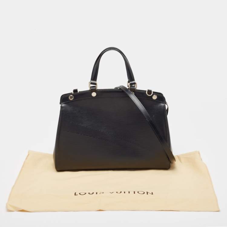 Pre Owned Louis Vuitton Black Epi Leather Brea MM Bag