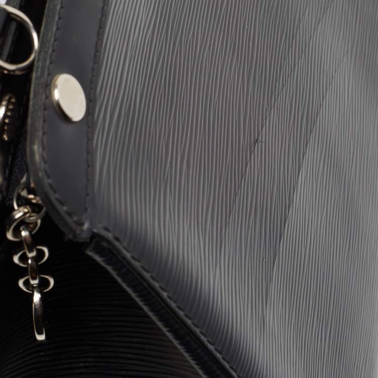 Pre Owned Louis Vuitton Black Epi Leather Brea MM Bag