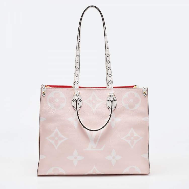 Pre Owned Louis Vuitton Multicolor Monogram Giant Canvas Onthego GM Bag
