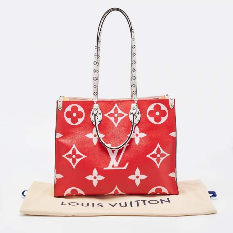 Pre Owned Louis Vuitton Multicolor Monogram Giant Canvas Onthego GM Bag