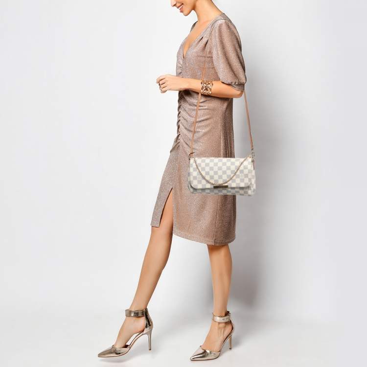 Louis Vuitton Damier Azur Canvas Favorite MM Bag Louis Vuitton | The Luxury  Closet