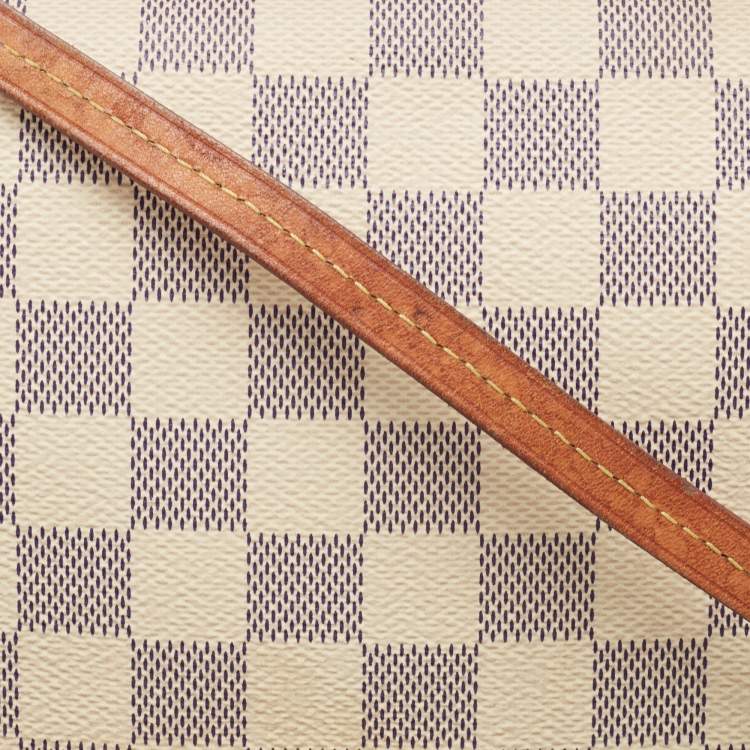 Pre Owned Louis Vuitton Damier Azur Canvas Favorite MM Bag