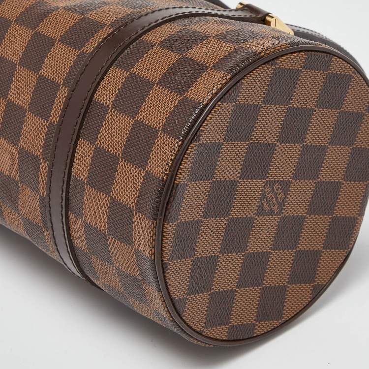 Pre Owned Louis Vuitton Damier Ebene Canvas Papillon 26 Bag