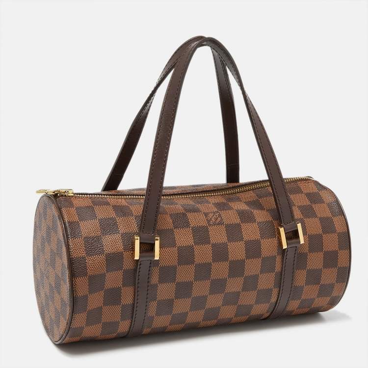 Pre Owned Louis Vuitton Damier Ebene Canvas Papillon 26 Bag