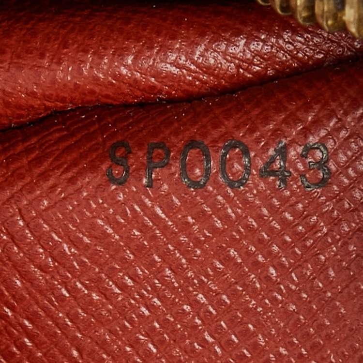 Pre Owned Louis Vuitton Damier Ebene Canvas Papillon 26 Bag