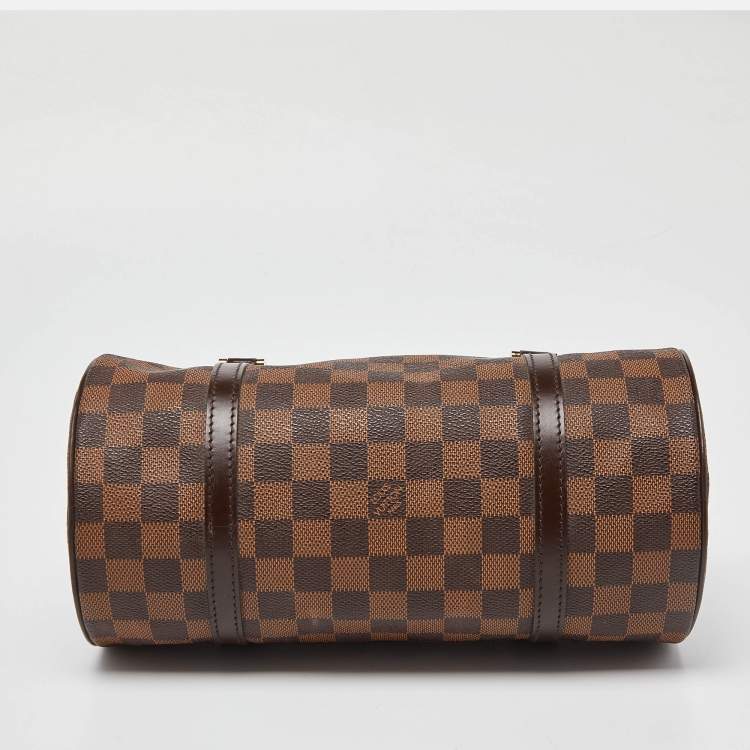 Pre Owned Louis Vuitton Damier Ebene Canvas Papillon 26 Bag