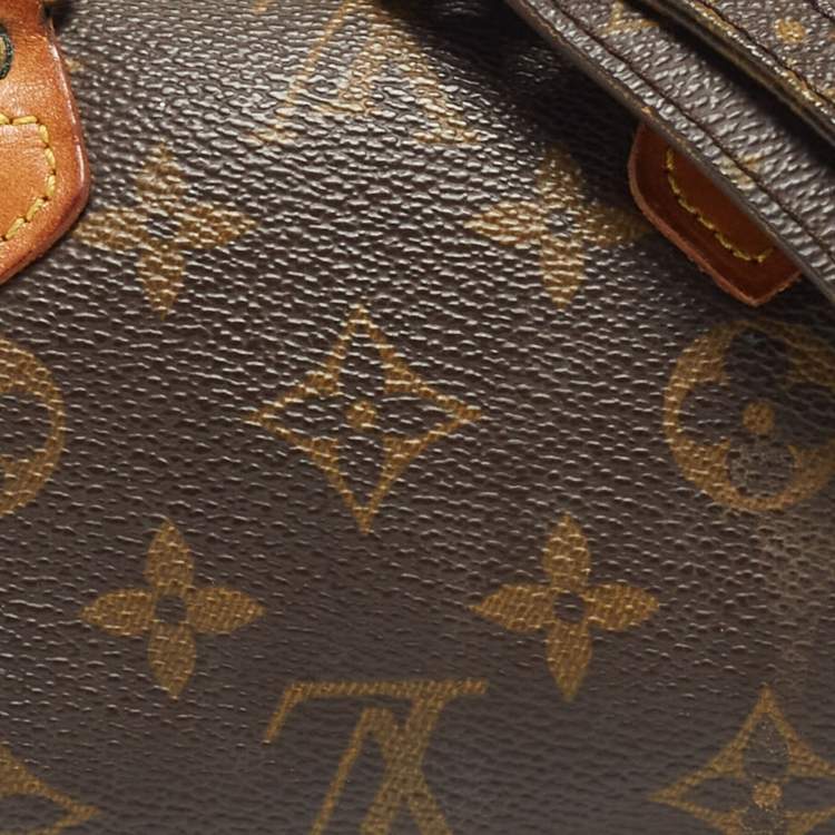 Pre Owned Louis Vuitton Monogram Canvas Nano Speedy Bag