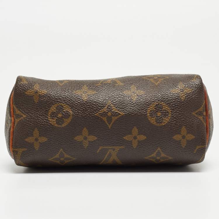Pre Owned Louis Vuitton Monogram Canvas Nano Speedy Bag