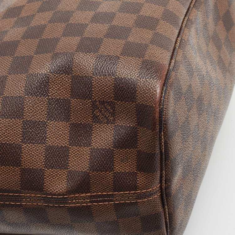 Pre Owned Louis Vuitton Damier Ebene Canvas Neverfull MM Bag