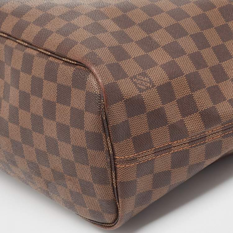 Pre Owned Louis Vuitton Damier Ebene Canvas Neverfull MM Bag
