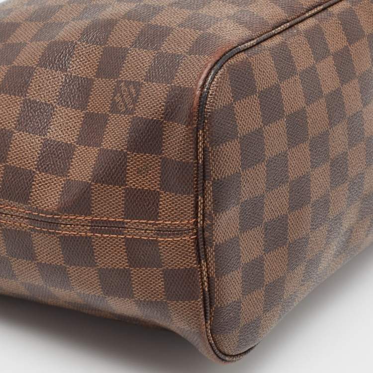 Pre Owned Louis Vuitton Damier Ebene Canvas Neverfull MM Bag