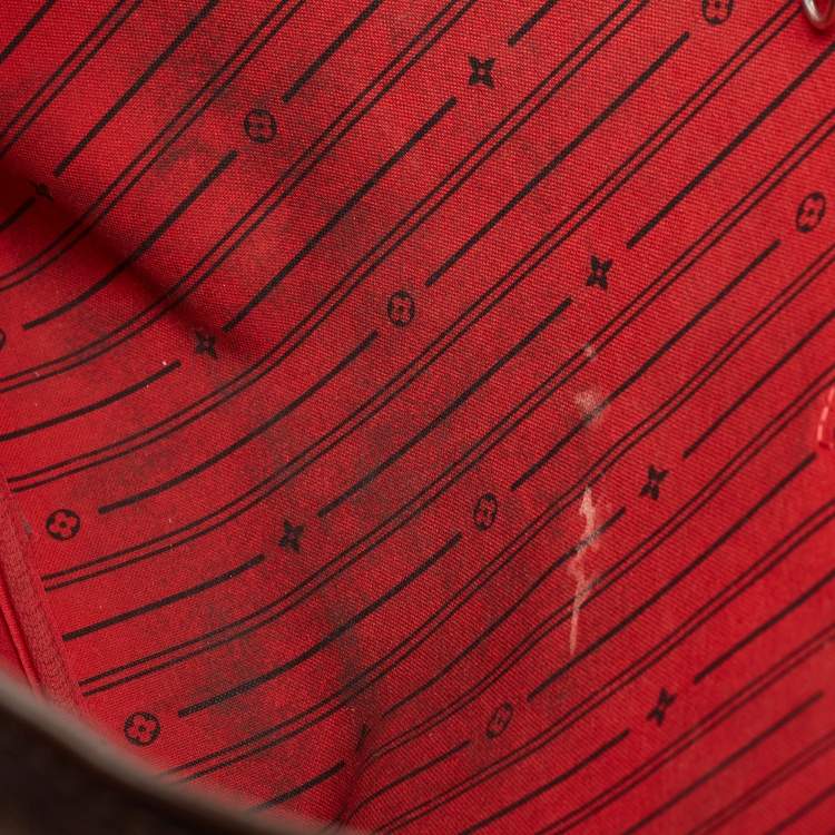 Pre Owned Louis Vuitton Damier Ebene Canvas Neverfull MM Bag