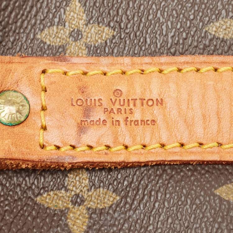 Pre Owned Louis Vuitton Monogram Canvas Keepall Bandouliere 55 Bag