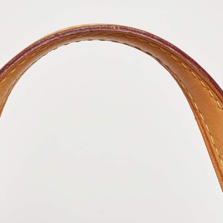 Pre Owned Louis Vuitton Citrine Monogram Vernis Brea MM Bag