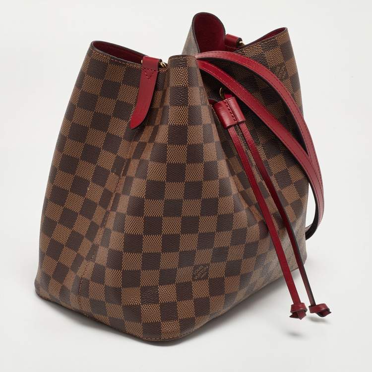 Pre Owned Louis Vuitton Damier Ebene Canvas NeoNoe Bag
