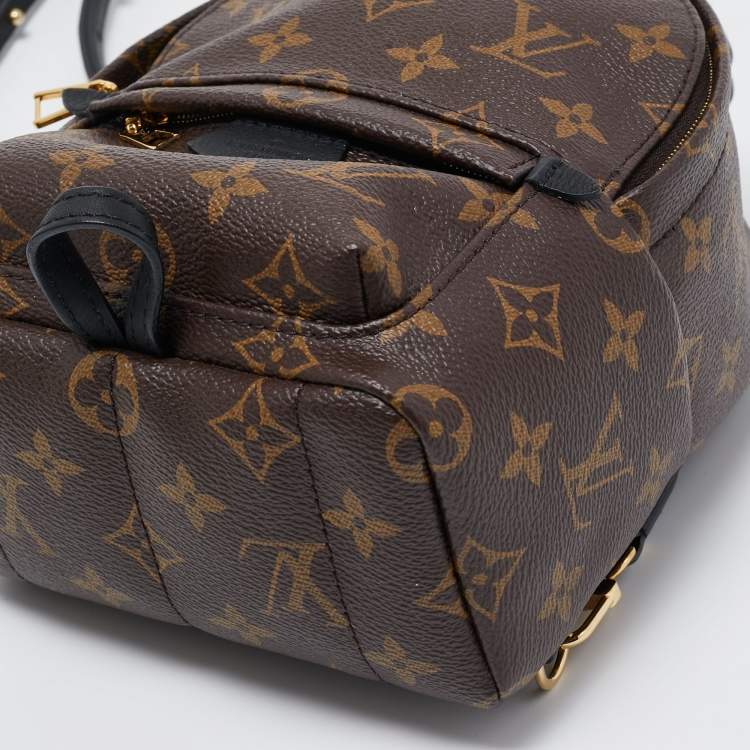 Pre Owned Louis Vuitton Monogram Canvas Mini Palm Springs Backpack
