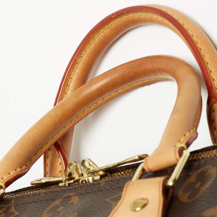 Pre Owned Louis Vuitton Monogram Canvas Speedy 30 Bandouliere