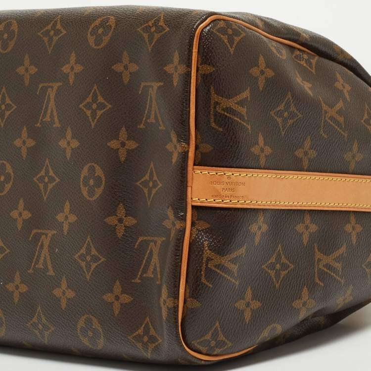 Pre Owned Louis Vuitton Monogram Canvas Speedy 30 Bandouliere