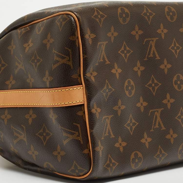 Pre Owned Louis Vuitton Monogram Canvas Speedy 30 Bandouliere