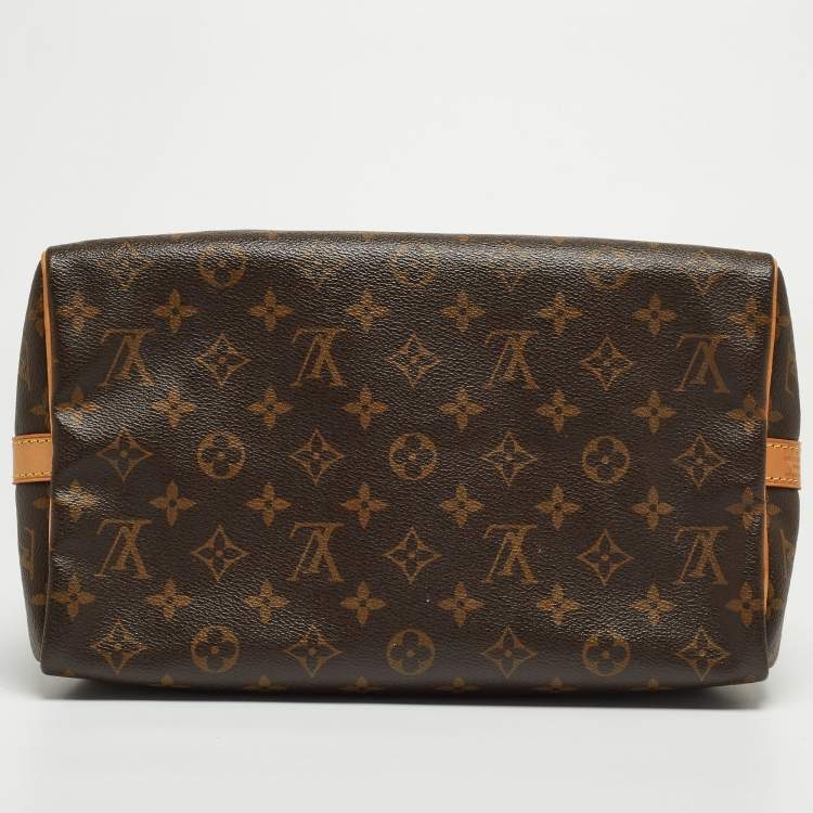 Pre Owned Louis Vuitton Monogram Canvas Speedy 30 Bandouliere
